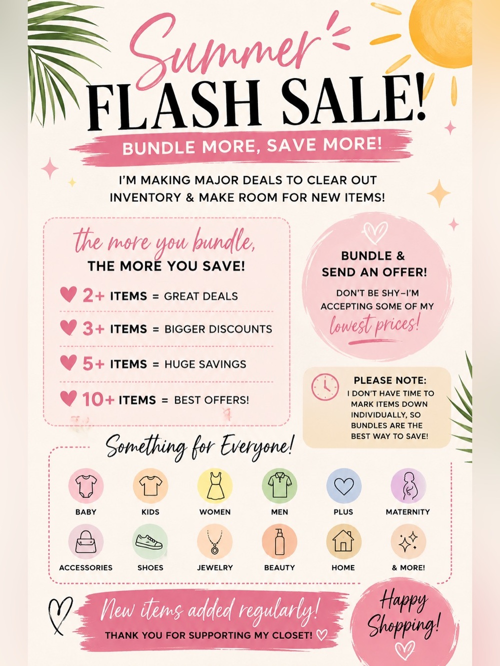 Summer Flash Sale Women Tops